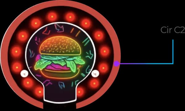 Localizador para restaurantes Cir C2