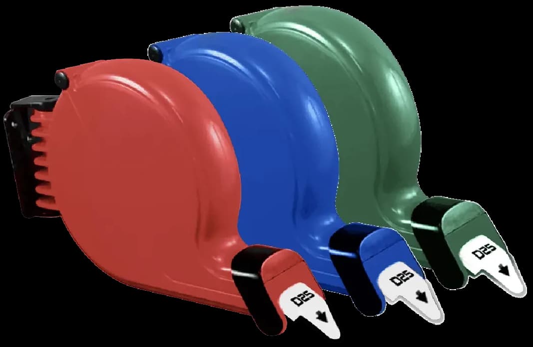 Dispensador de turnos caracol rojo