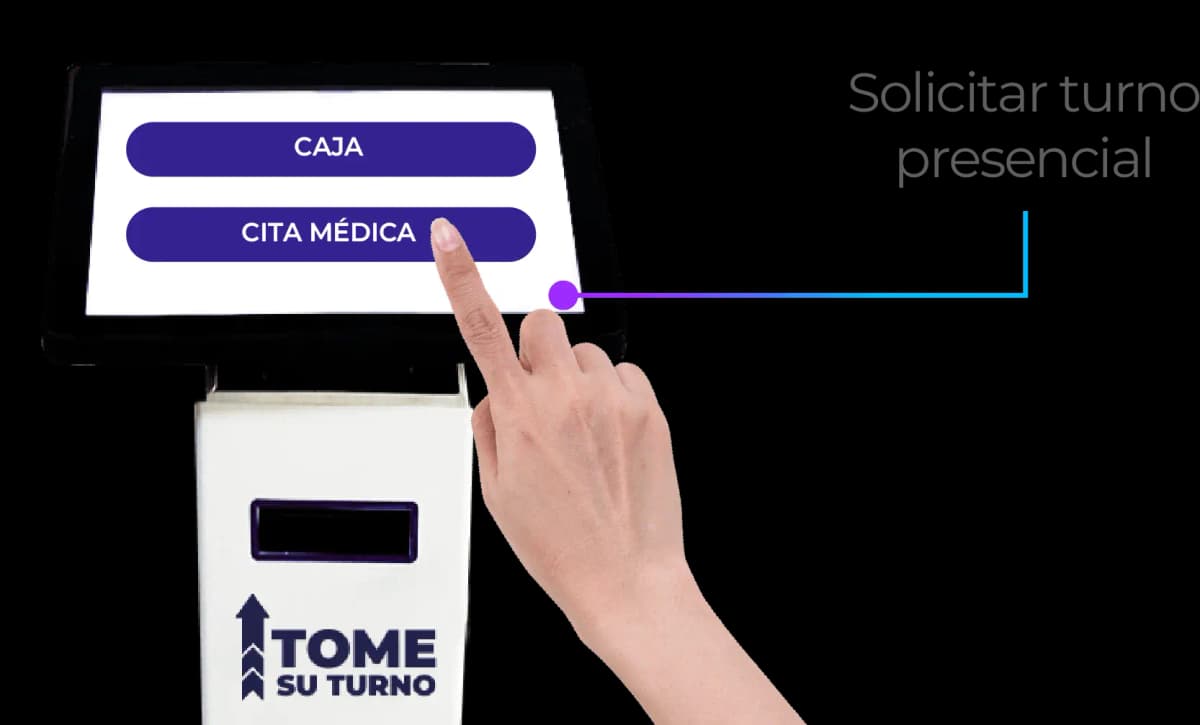 Solicitar turno de manera presencial
