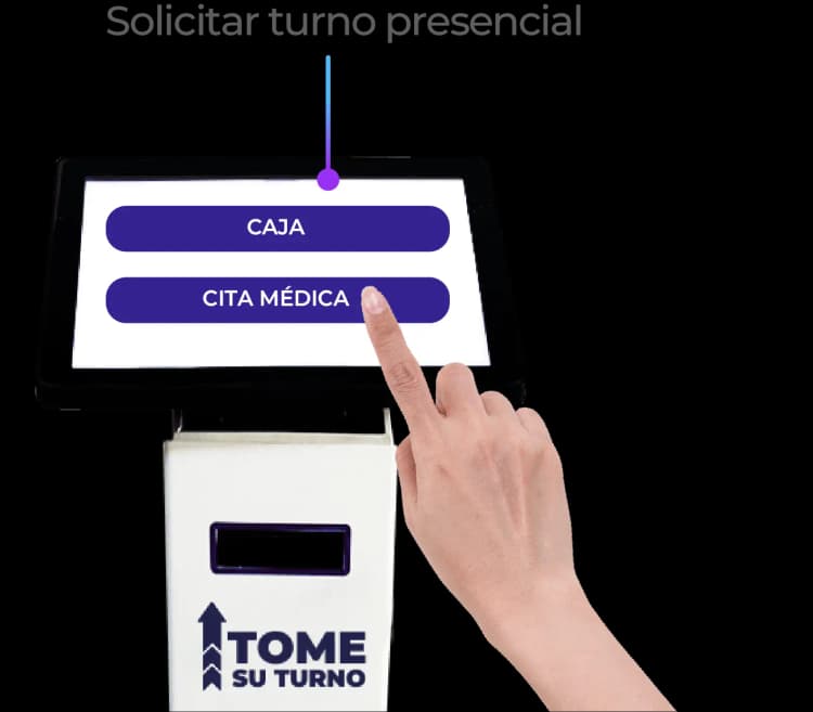 Solicitar turno de manera presencial