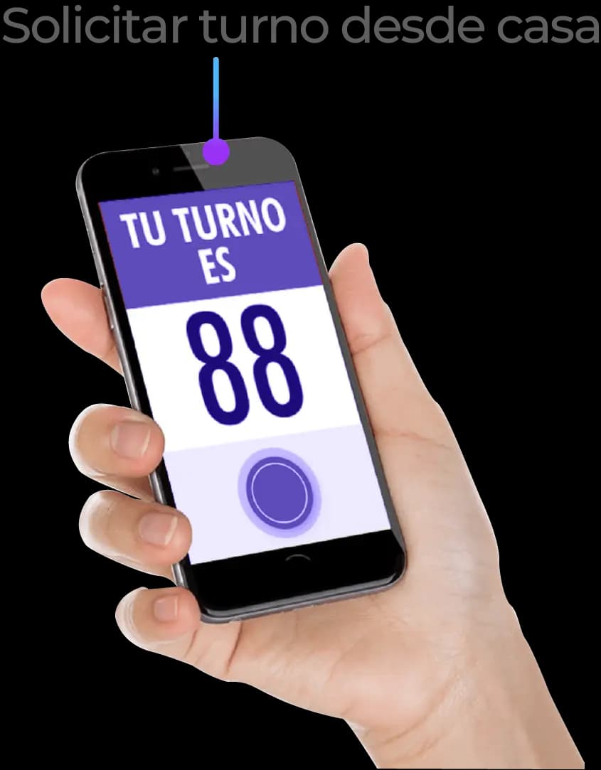 Solicitar turno de manera presencial